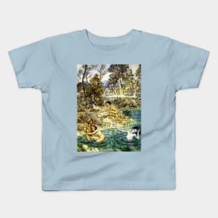 The Little Mermaid - Arthur Rackham Kids T-Shirt